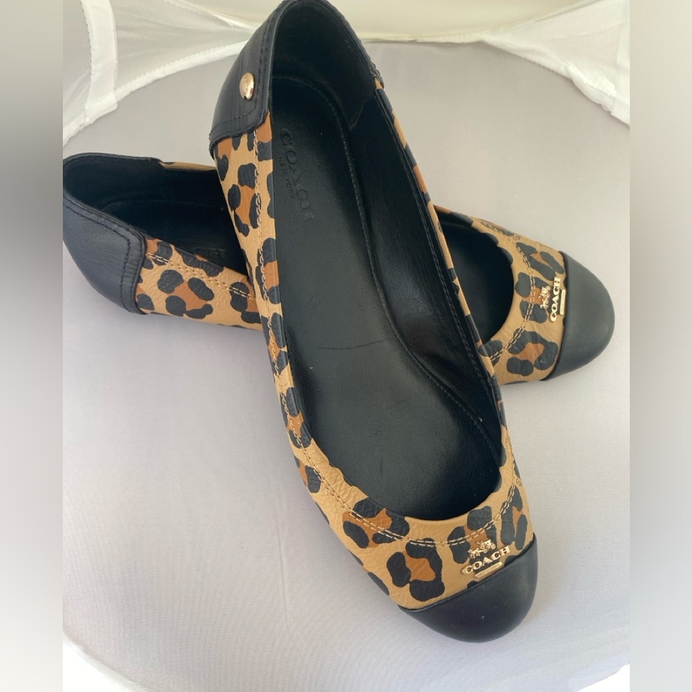 Coach ballet flats shoes